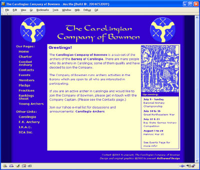 Carolingian Company of Bowmen