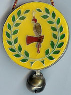 enamelled Laurel medallion