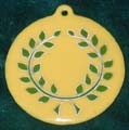 enamelled Laurel medallion