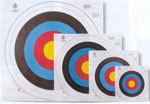 Targets: 5-color FITA 40cm paper