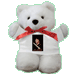 Kellswood's cedar ad on a teddy bear, available at CafePress